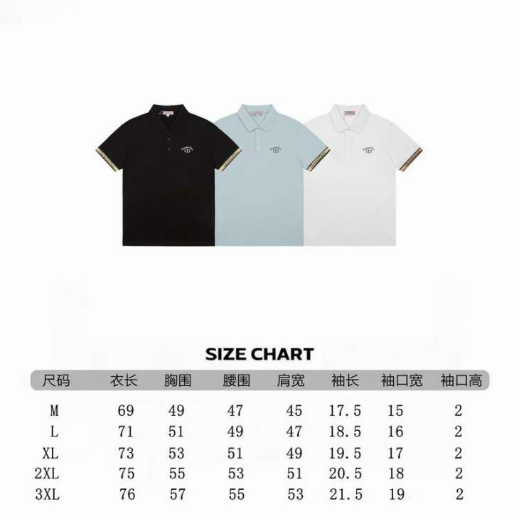 Picture of Dior Polo Shirts Short _SKUDiorM-3XLtltx0128470
